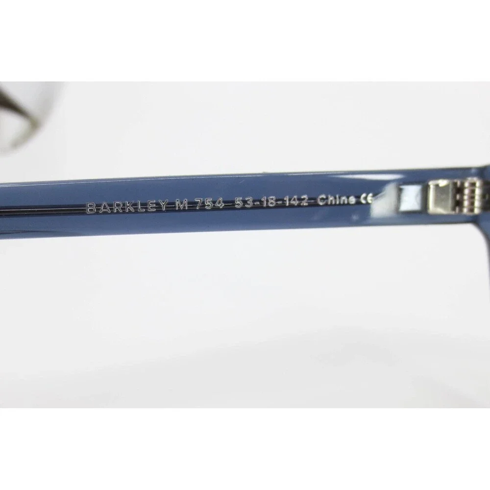 Warby Parker Barkley M 754 Blue Square Eyeglass Frames 53-18-142 Mens Womens